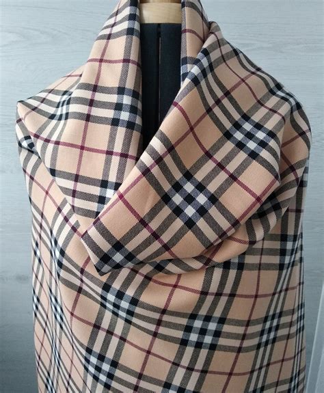 stoff burberry karo|Burberry stoff .